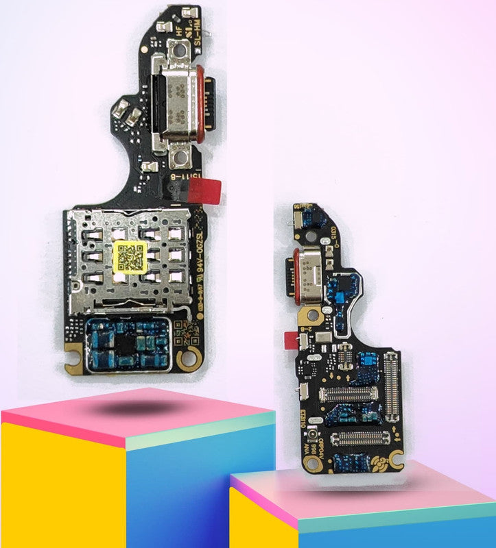 Vivo V40 Pro Charging Port Connector Board Flex by Zeespares.in Vivo V40 Pro Charging Port Connector Board Flex by Zeespares.in